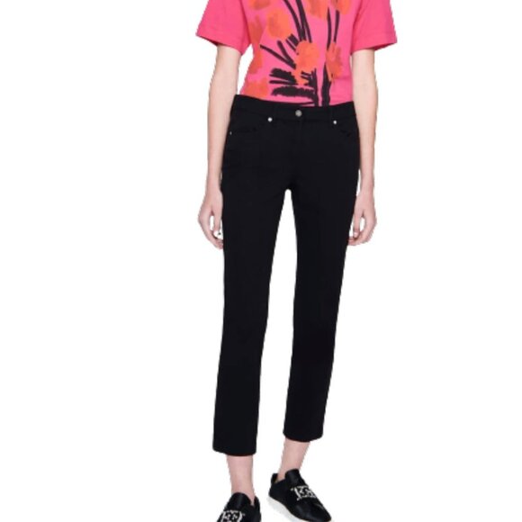 Escada Ankle Jeans in Black - NEW - Picture 1 of 14